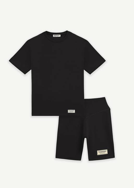 Oversized T-Shirt & 6.5 inch Biker Shorts