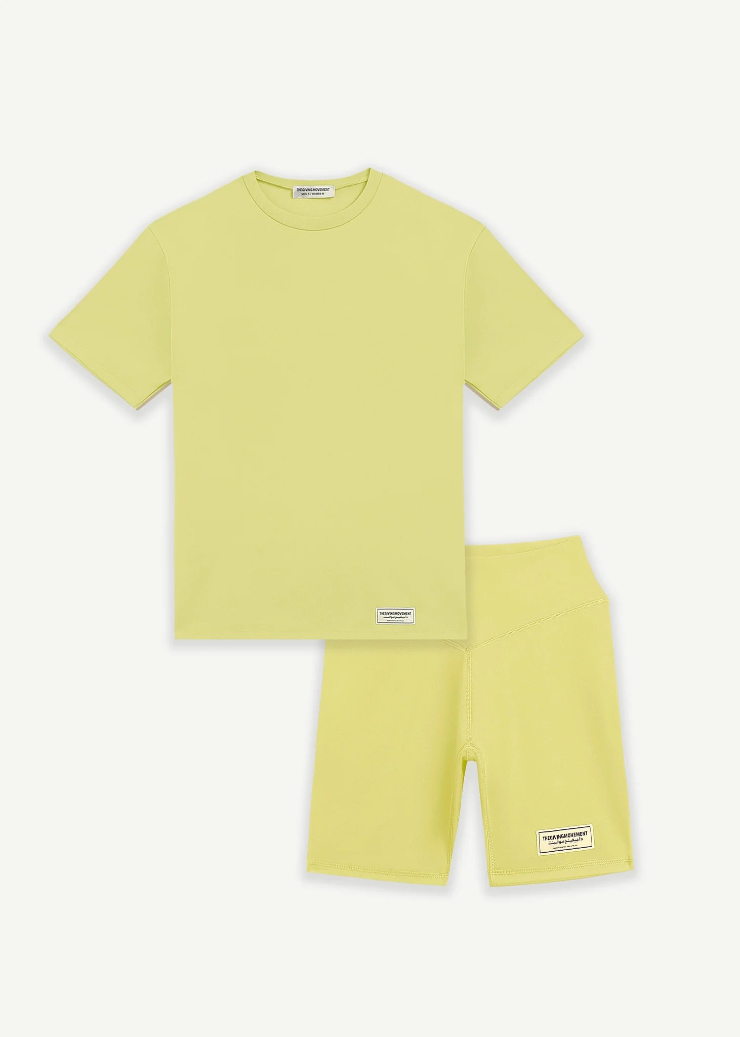 Oversized T-Shirt & 6.5 inch Biker Shorts