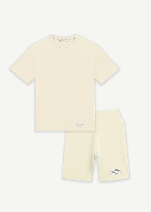 Oversized T-Shirt & 6.5 inch Biker Shorts