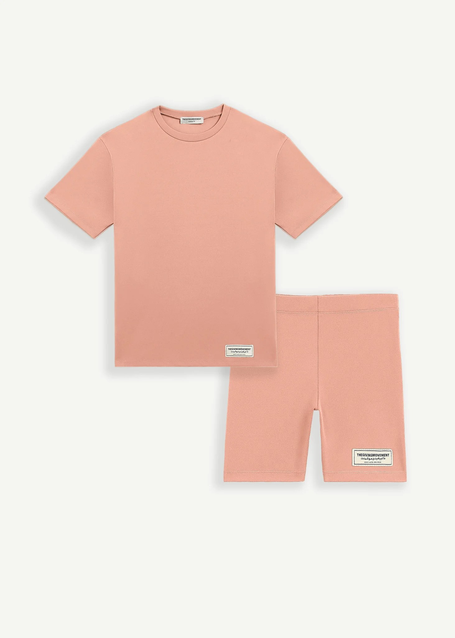 Kids Oversized T-Shirt & Biker Shorts