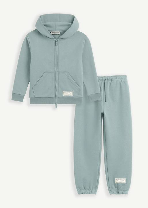 Kids Oversized Zip Hoodie & Jogger