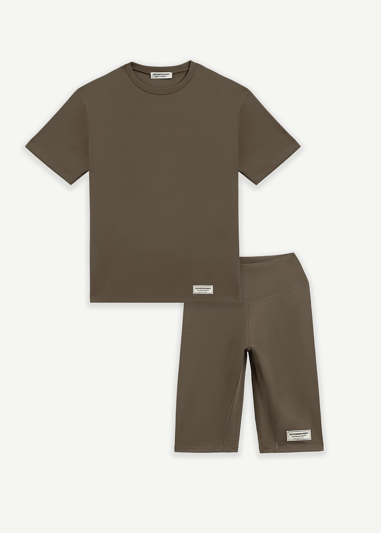 Oversized T-Shirt & 10.5 inch Biker Shorts
