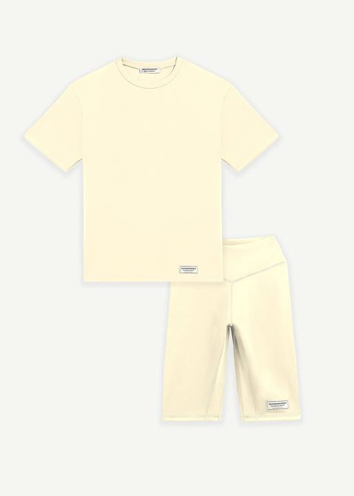 Oversized T-Shirt & 10.5 inch Biker Shorts