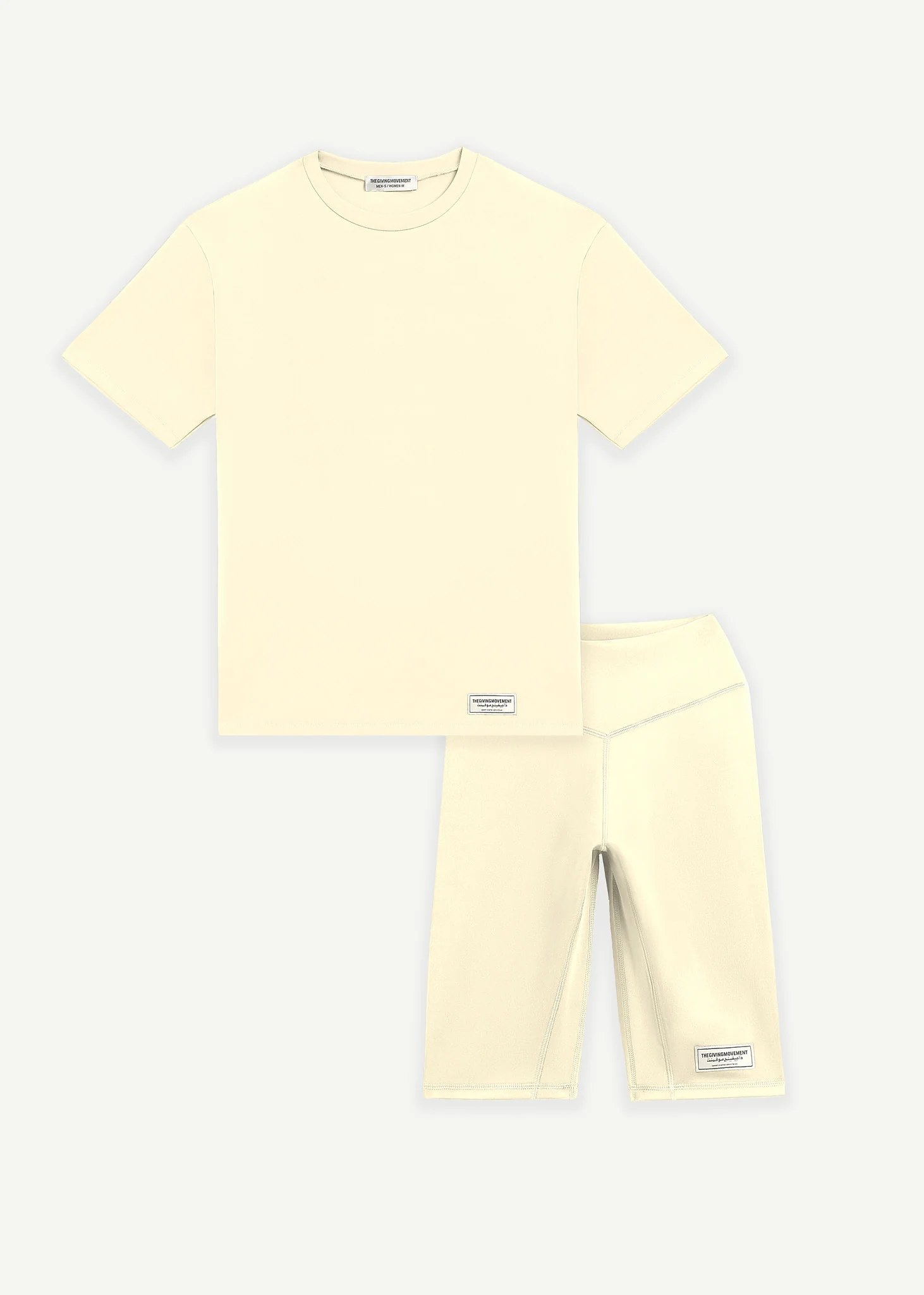 Oversized T-Shirt & 10.5 inch Biker Shorts