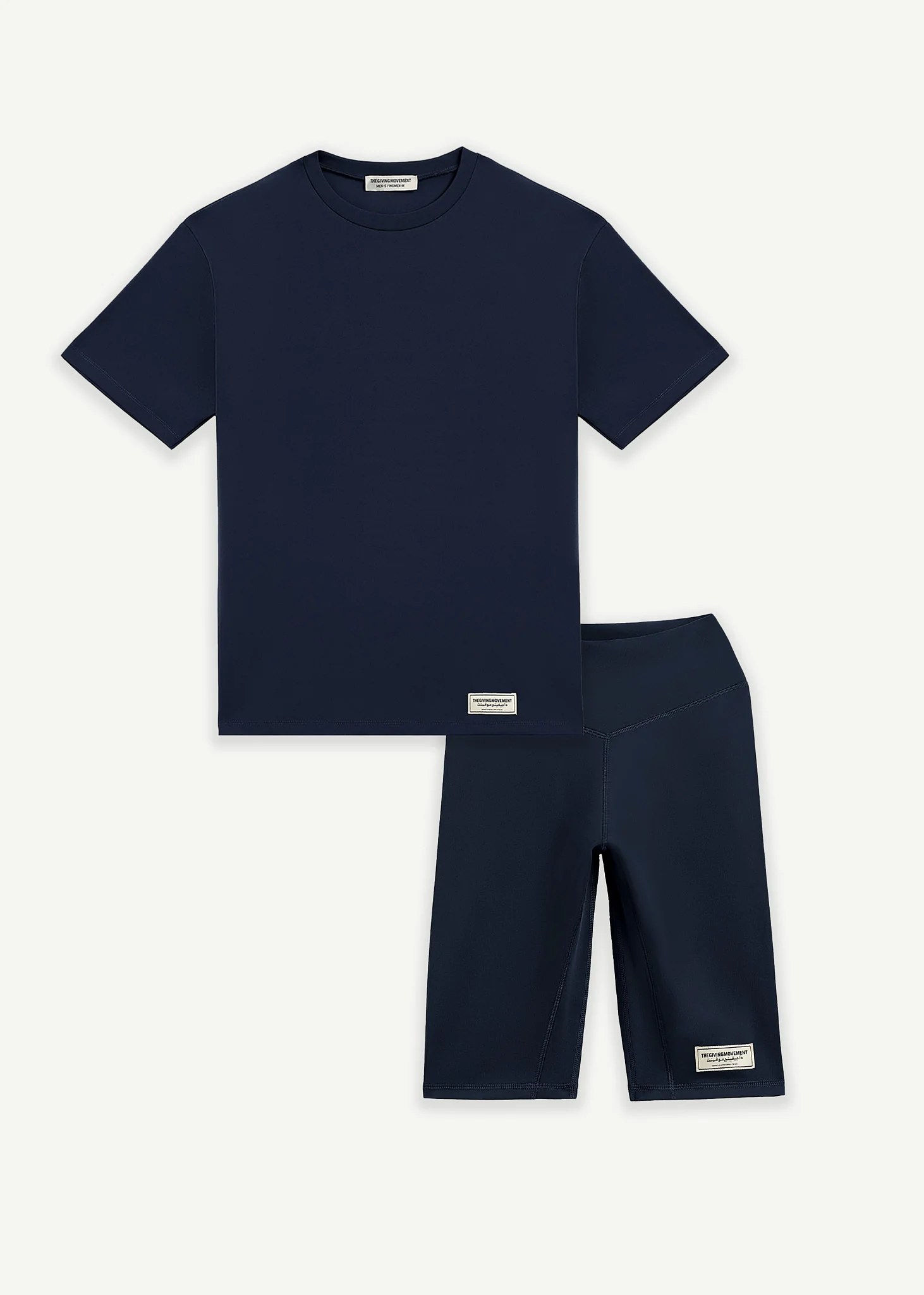 Oversized T-Shirt & 10.5 inch Biker Shorts