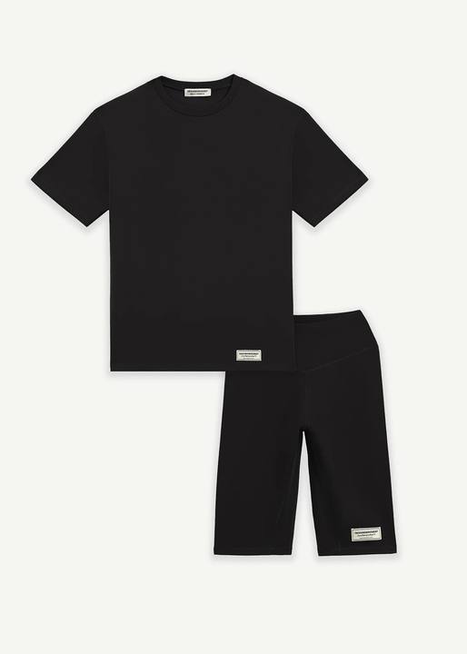 Oversized T-Shirt & 10.5 inch Biker Shorts