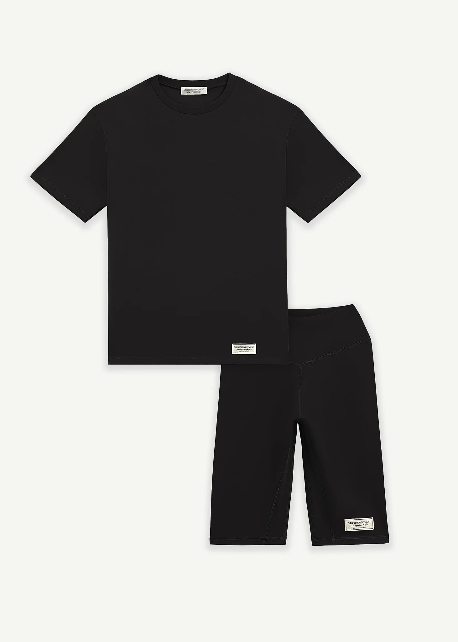 Oversized T-Shirt & 10.5 inch Biker Shorts