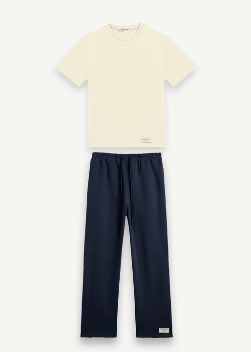 Oversized T-Shirt & Straight Leg Joggers