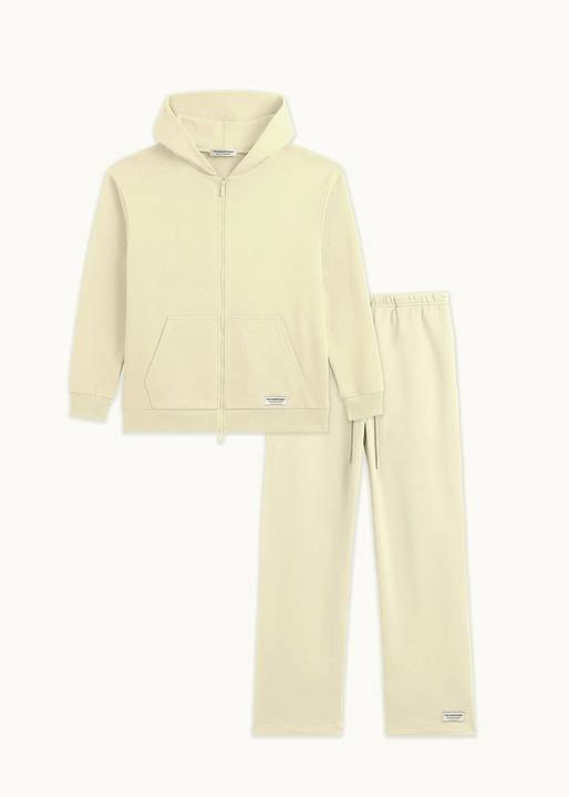 Oversized Zip Hoodie & Straight Leg Jogger