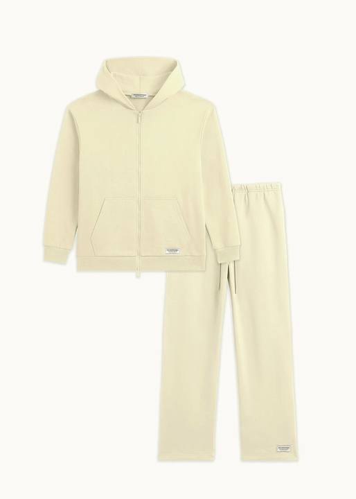 Oversized Zip Hoodie & Straight Leg Jogger