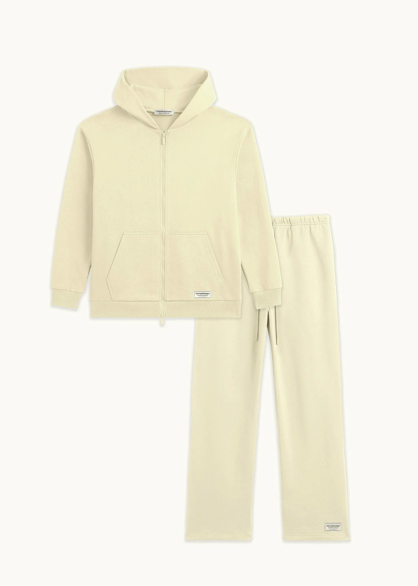 Oversized Zip Hoodie & Straight Leg Jogger