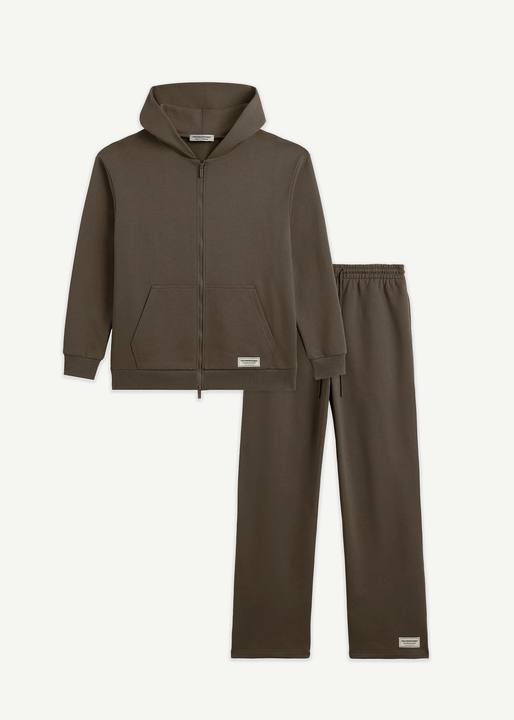 Oversized Zip Hoodie & Straight Leg Jogger
