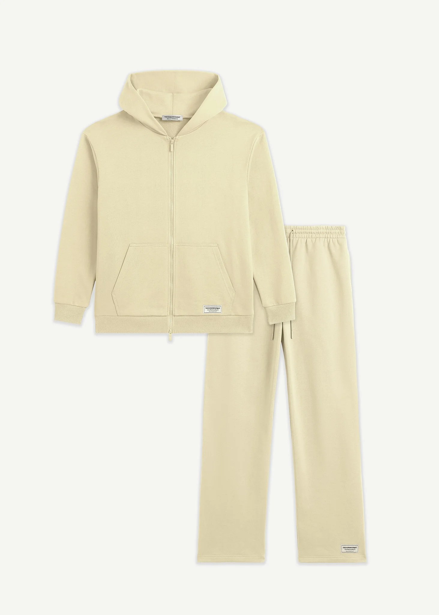 Oversized Zip Hoodie & Straight Leg Jogger