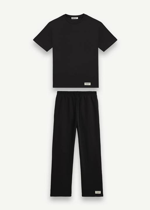 Oversized T-Shirt & Straight Leg Joggers