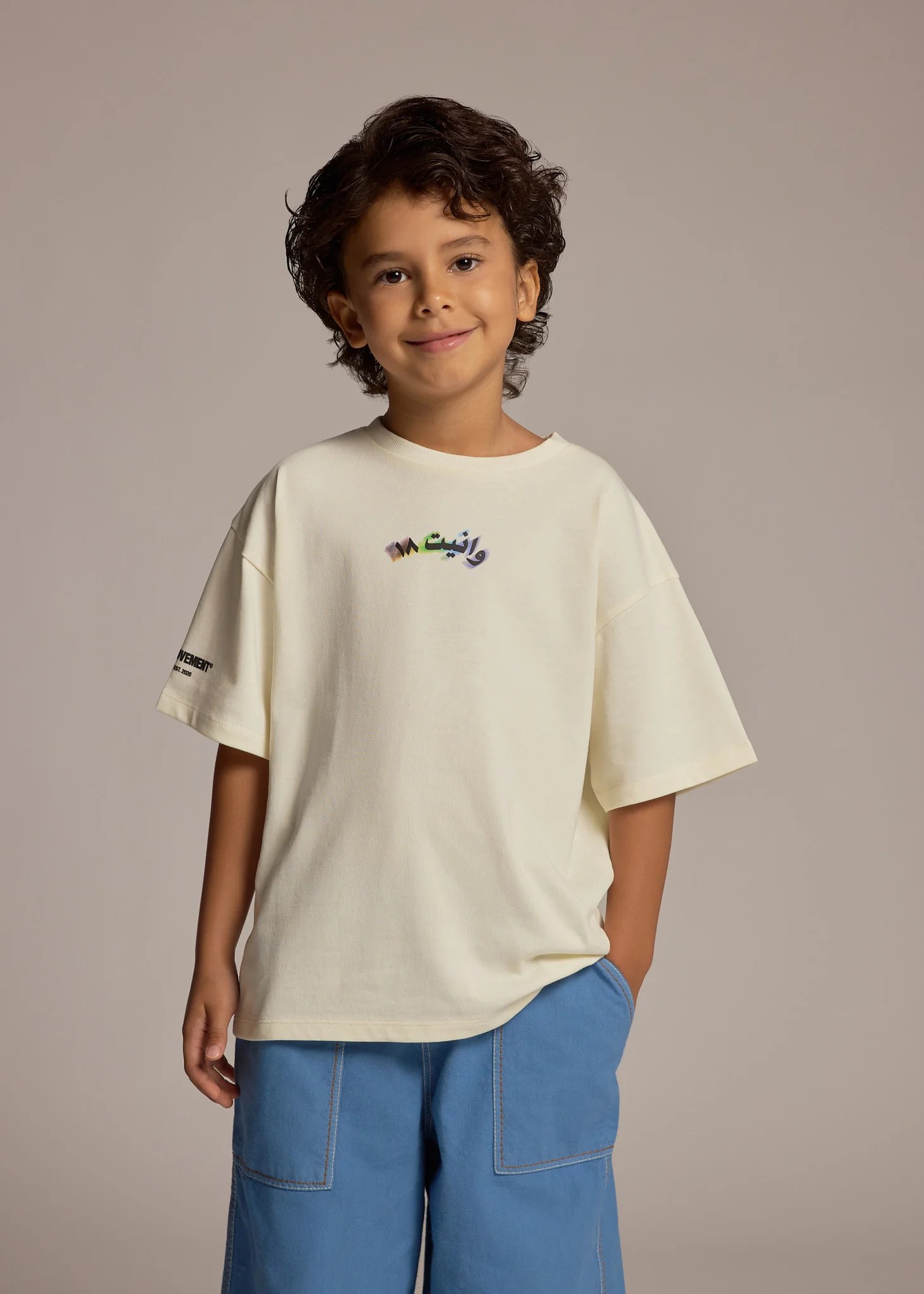 Kids Retro Truck Print T-Shirt