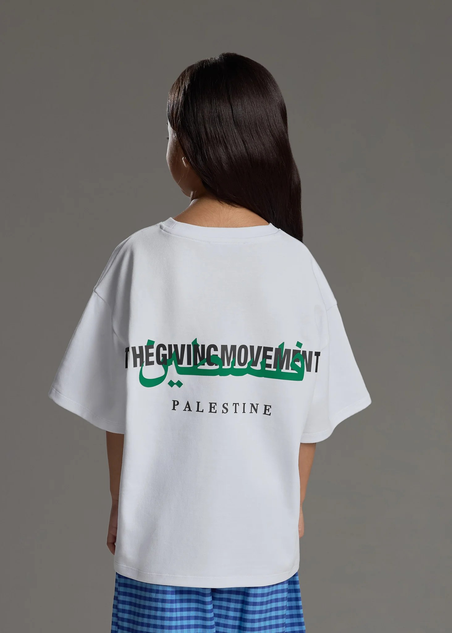 Kids Palestine Print T-Shirt