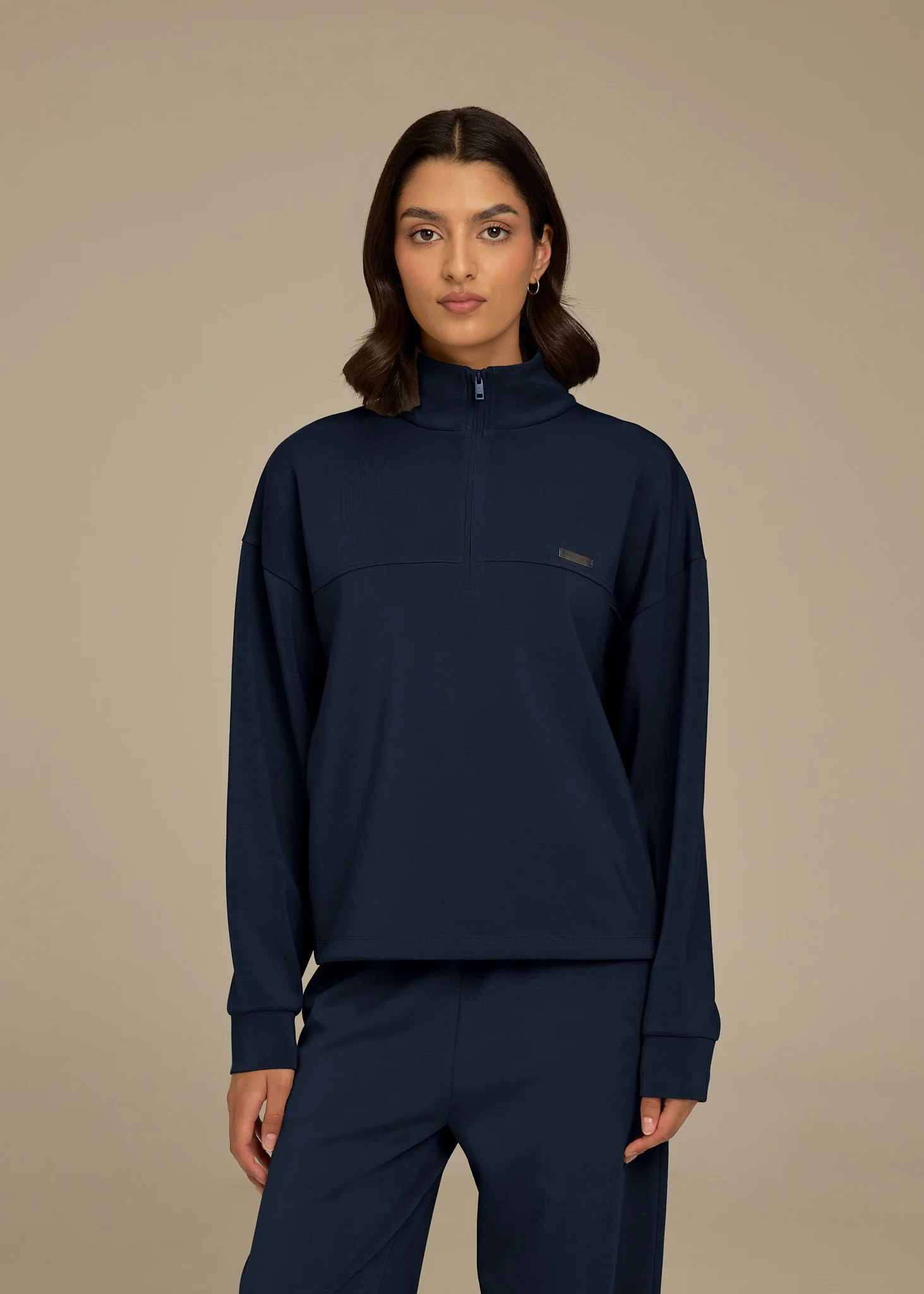 Half Zip Sweatshirt