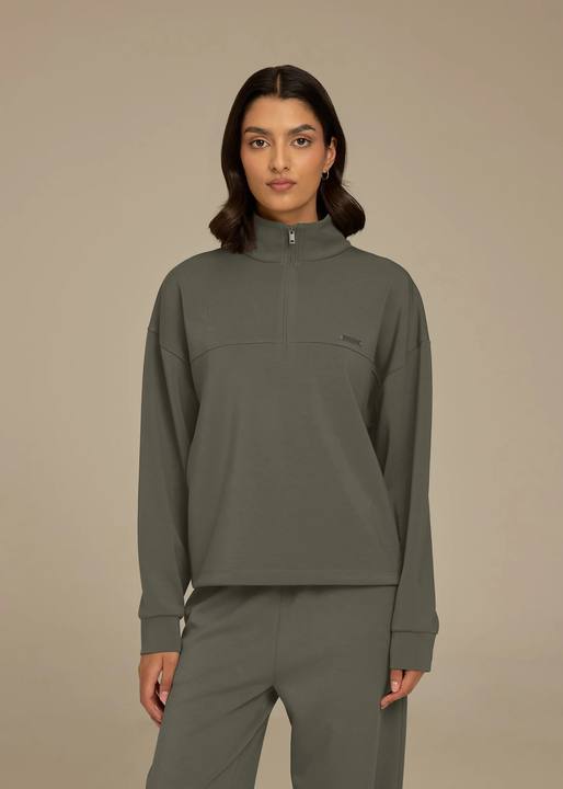 Half Zip Sweatshirt