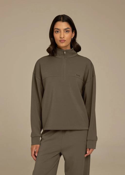 Half Zip Sweatshirt