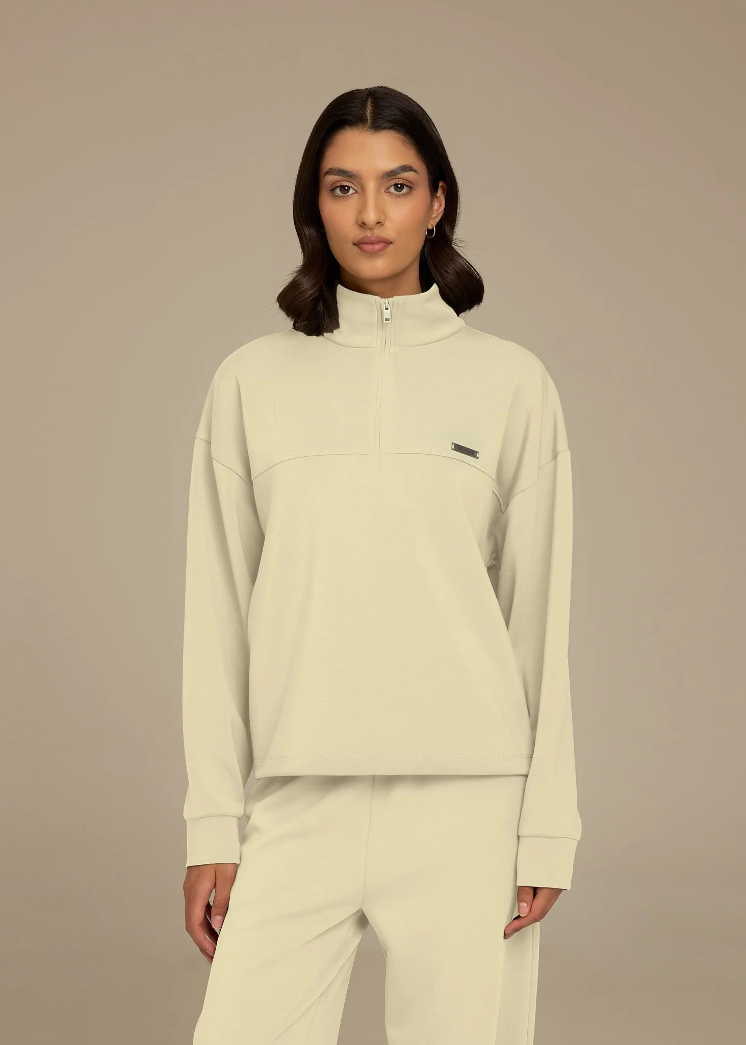 Half Zip Sweatshirt