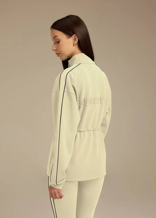 Contrast Panel Modest Jacket