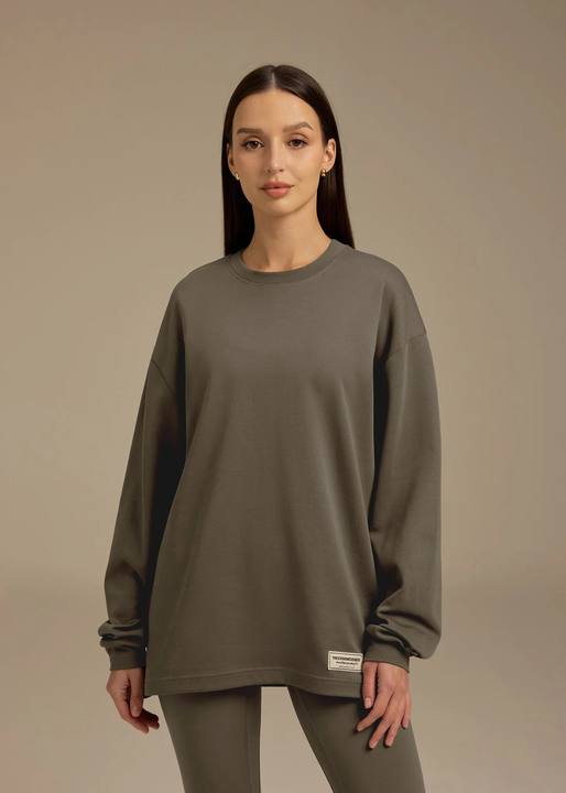 Relaxed Fit Long Sleeve T-Shirt