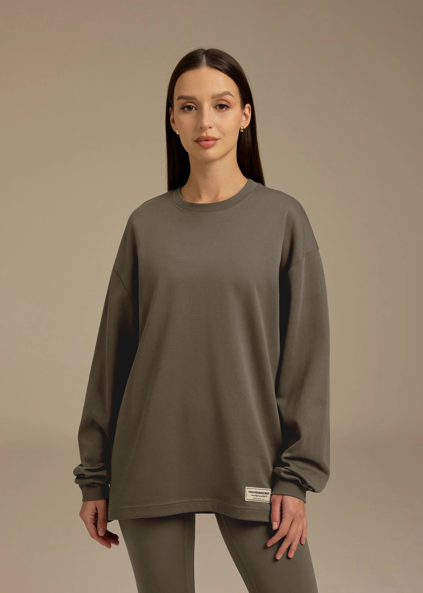 Relaxed Fit Long Sleeve T-Shirt