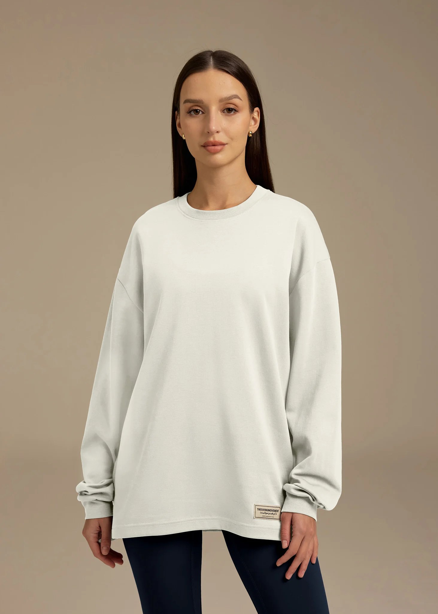 Relaxed Fit Long Sleeve T-Shirt