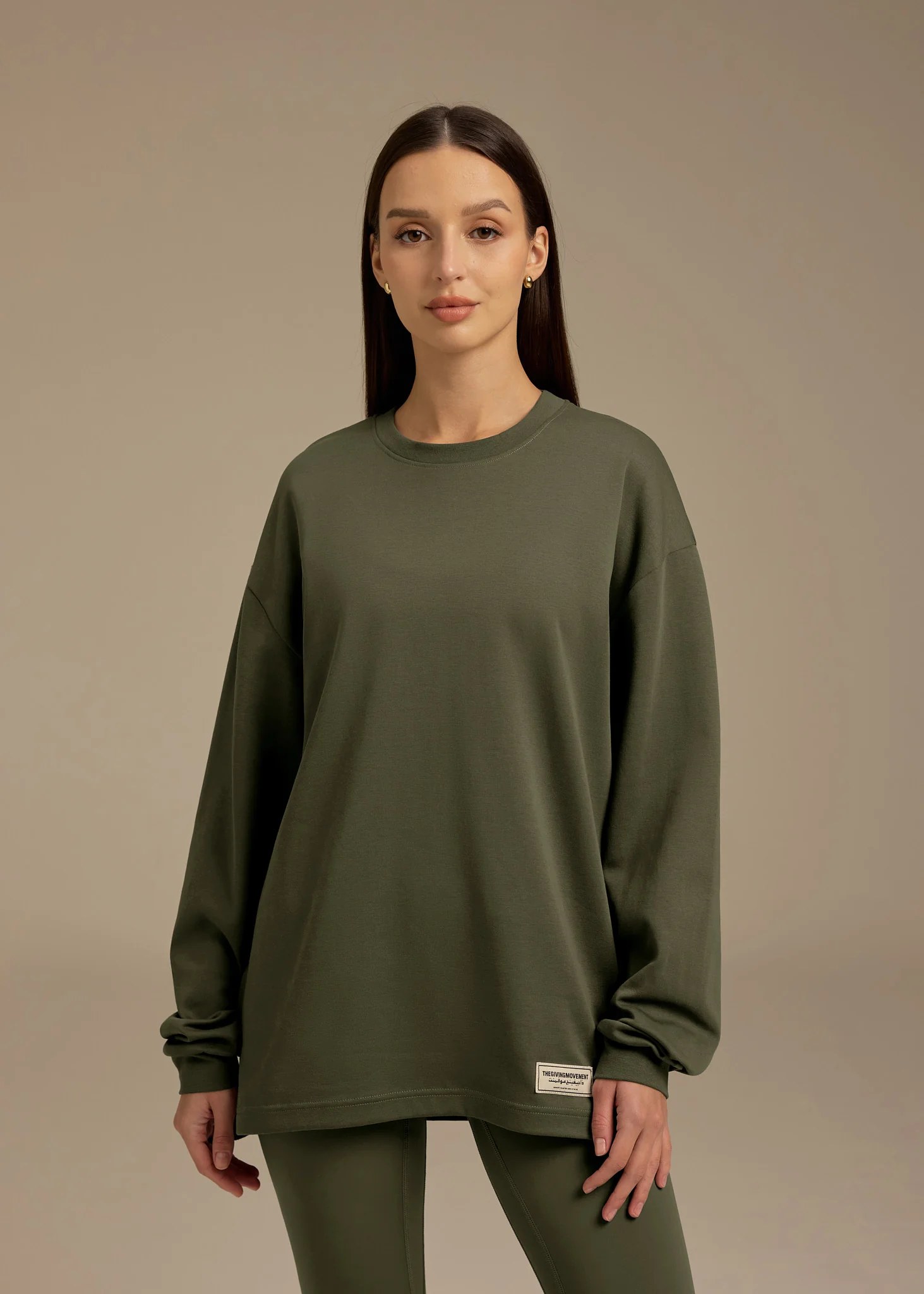 Relaxed Fit Long Sleeve T-Shirt