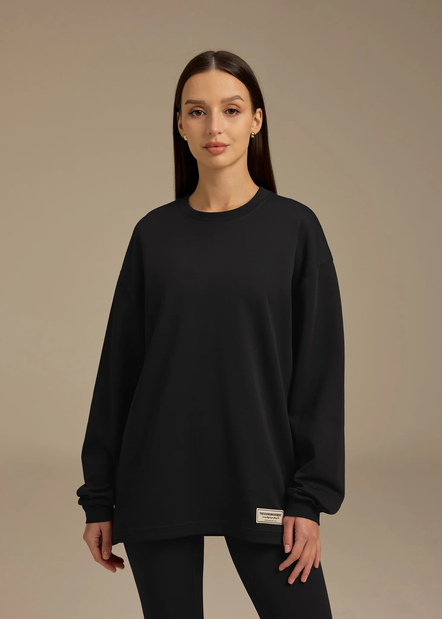 Relaxed Fit Long Sleeve T-Shirt