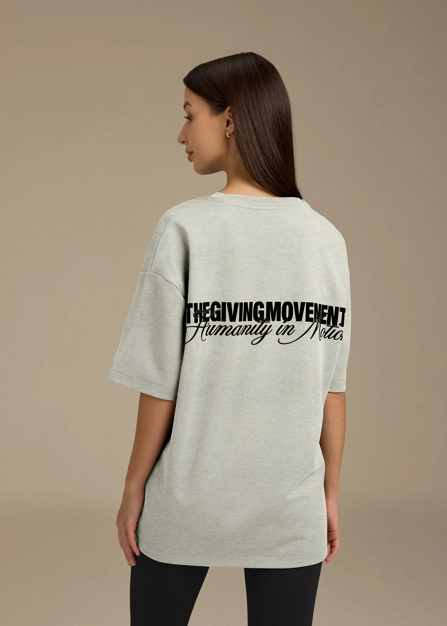 Relaxed Fit Velvet Print T-Shirt