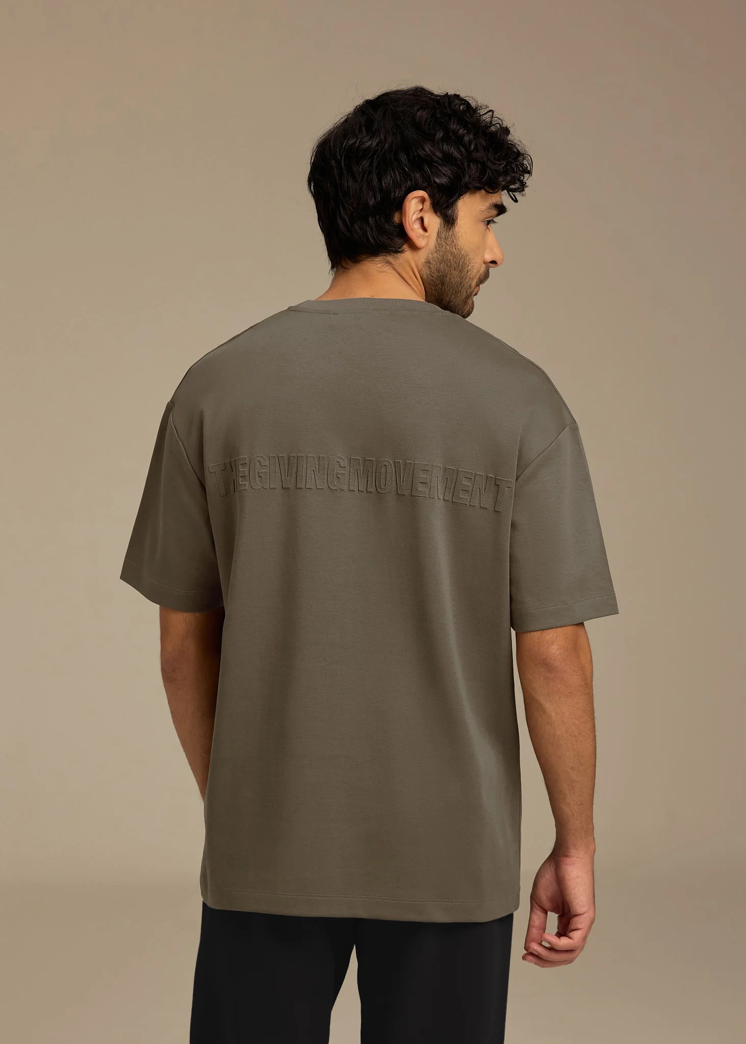 Relaxed Fit Embossed T-Shirt