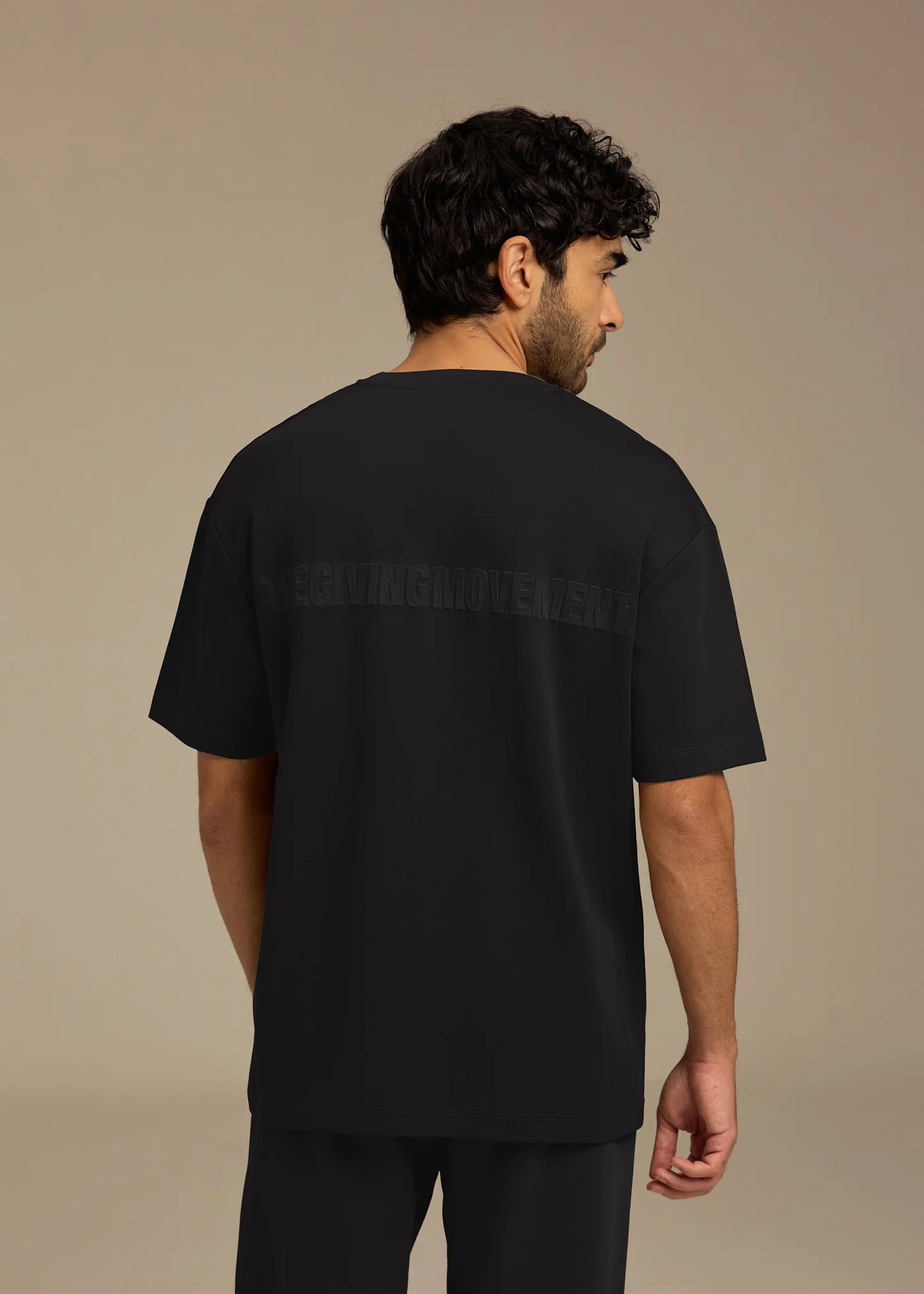 Relaxed Fit Embossed T-Shirt