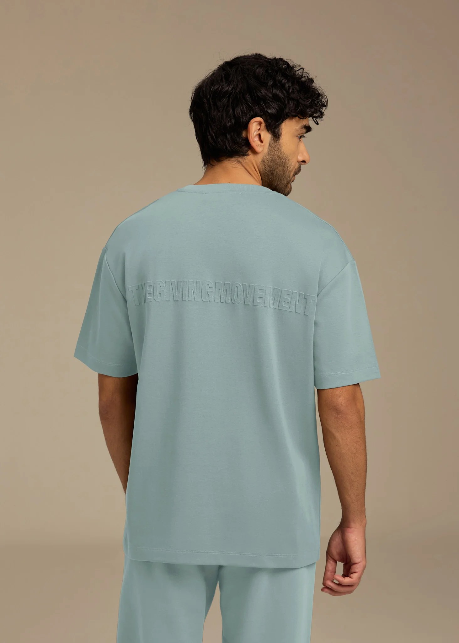 Relaxed Fit Embossed T-Shirt