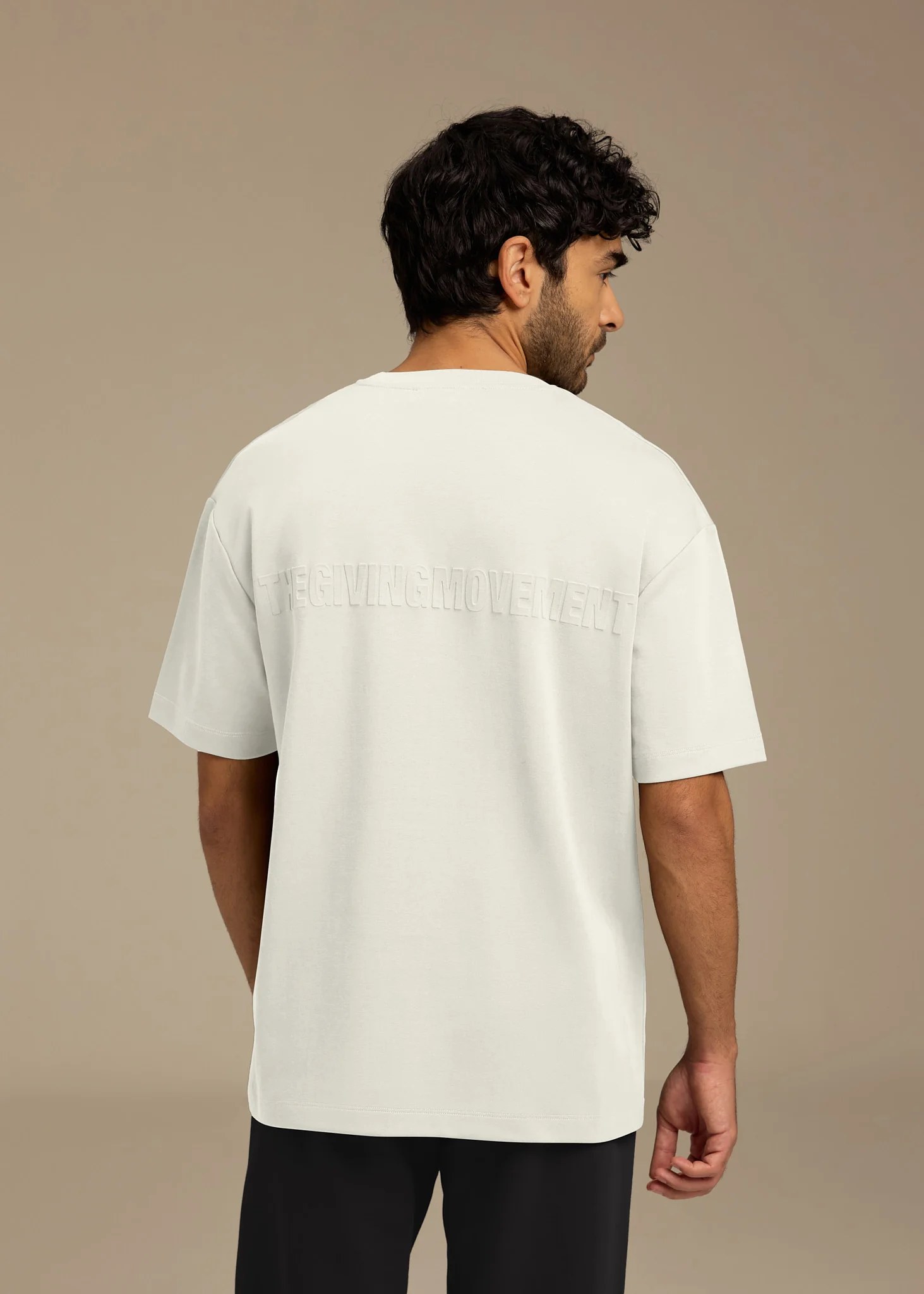 Relaxed Fit Embossed T-Shirt
