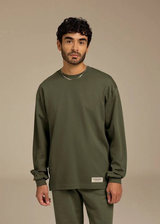 Relaxed Fit Long Sleeve T-Shirt
