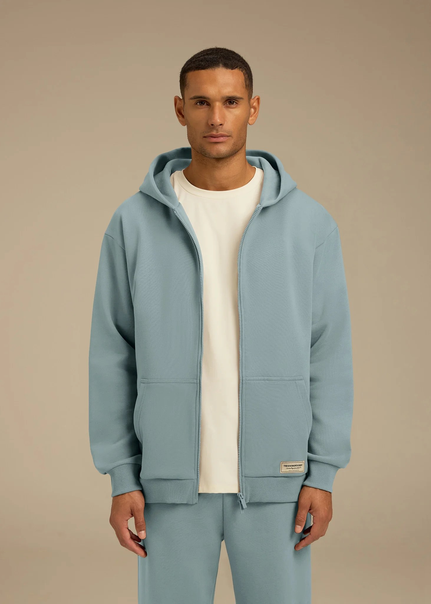Oversized Zip Hoodie
