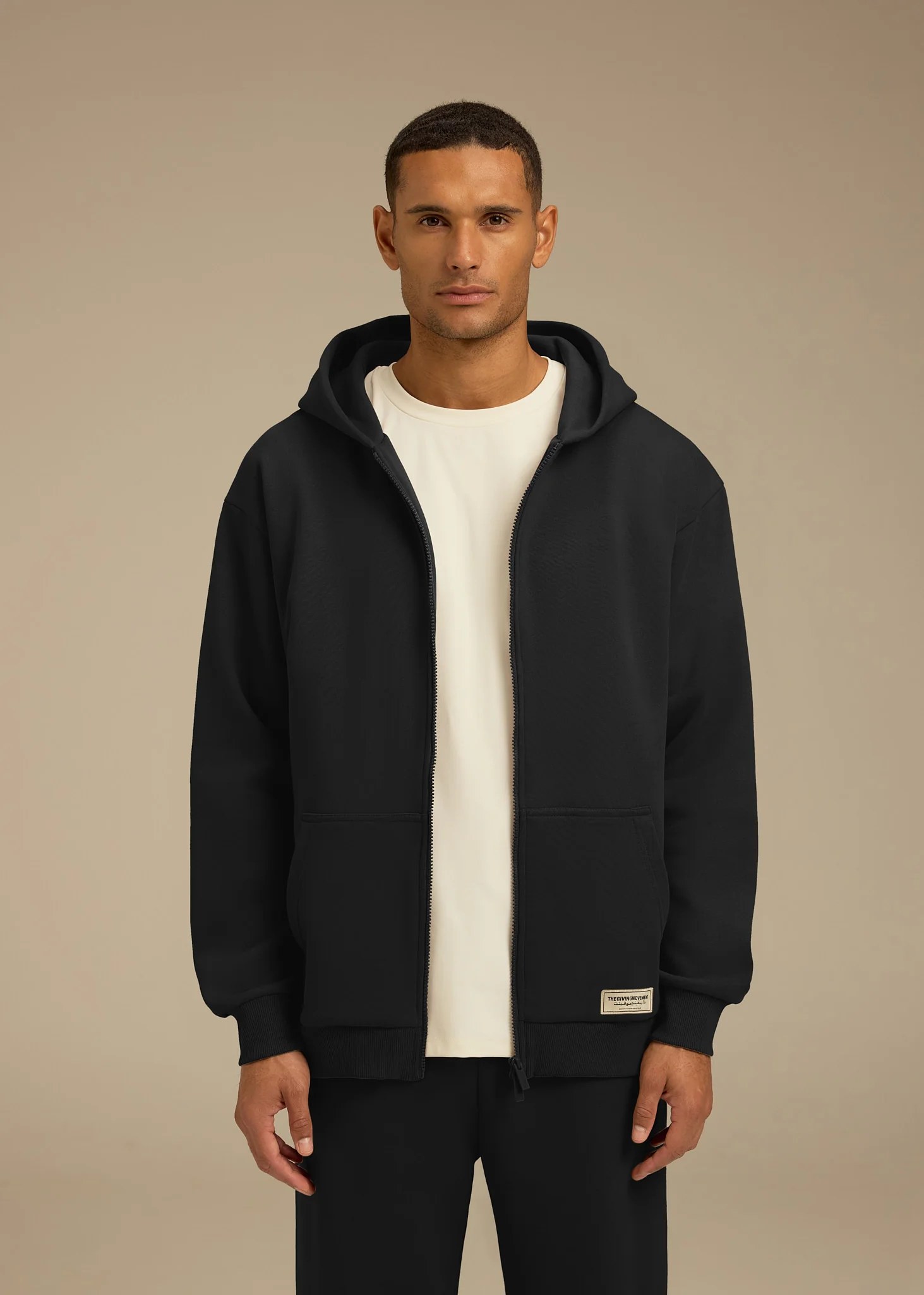 Oversized Zip Hoodie