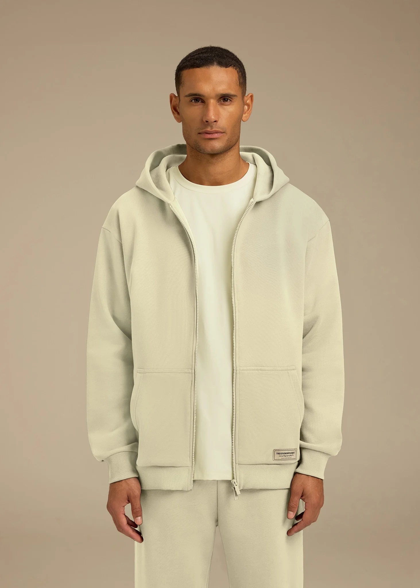 Oversized Zip Hoodie