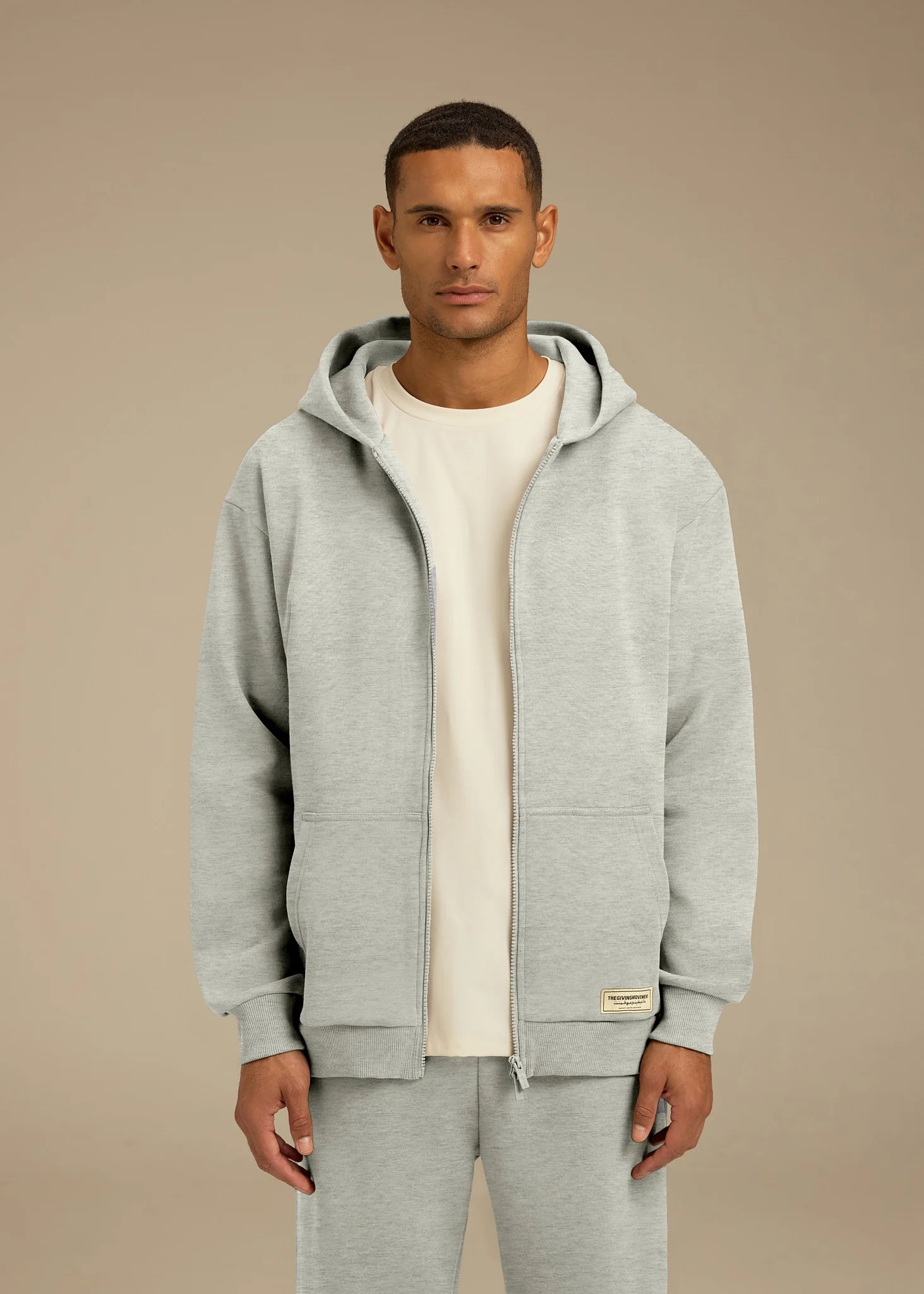 Oversized Zip Hoodie