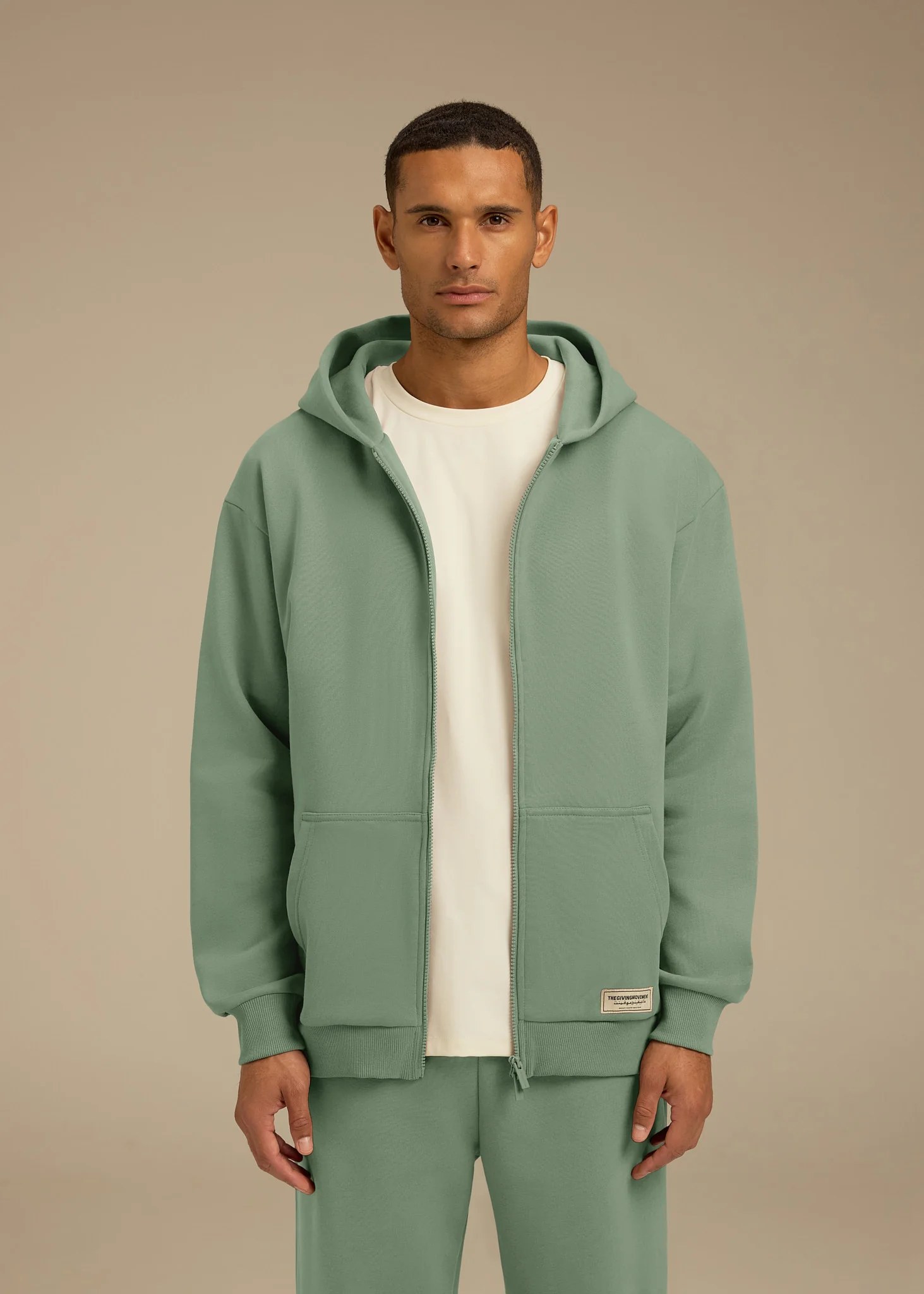 Oversized Zip Hoodie