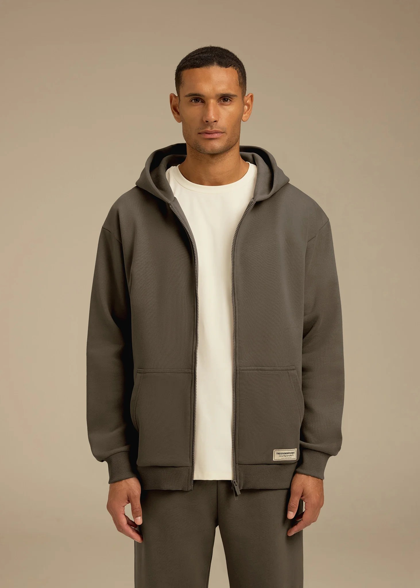 Oversized Zip Hoodie