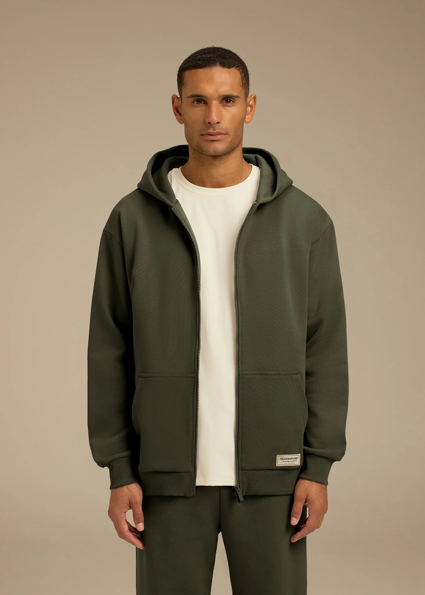 Oversized Zip Hoodie