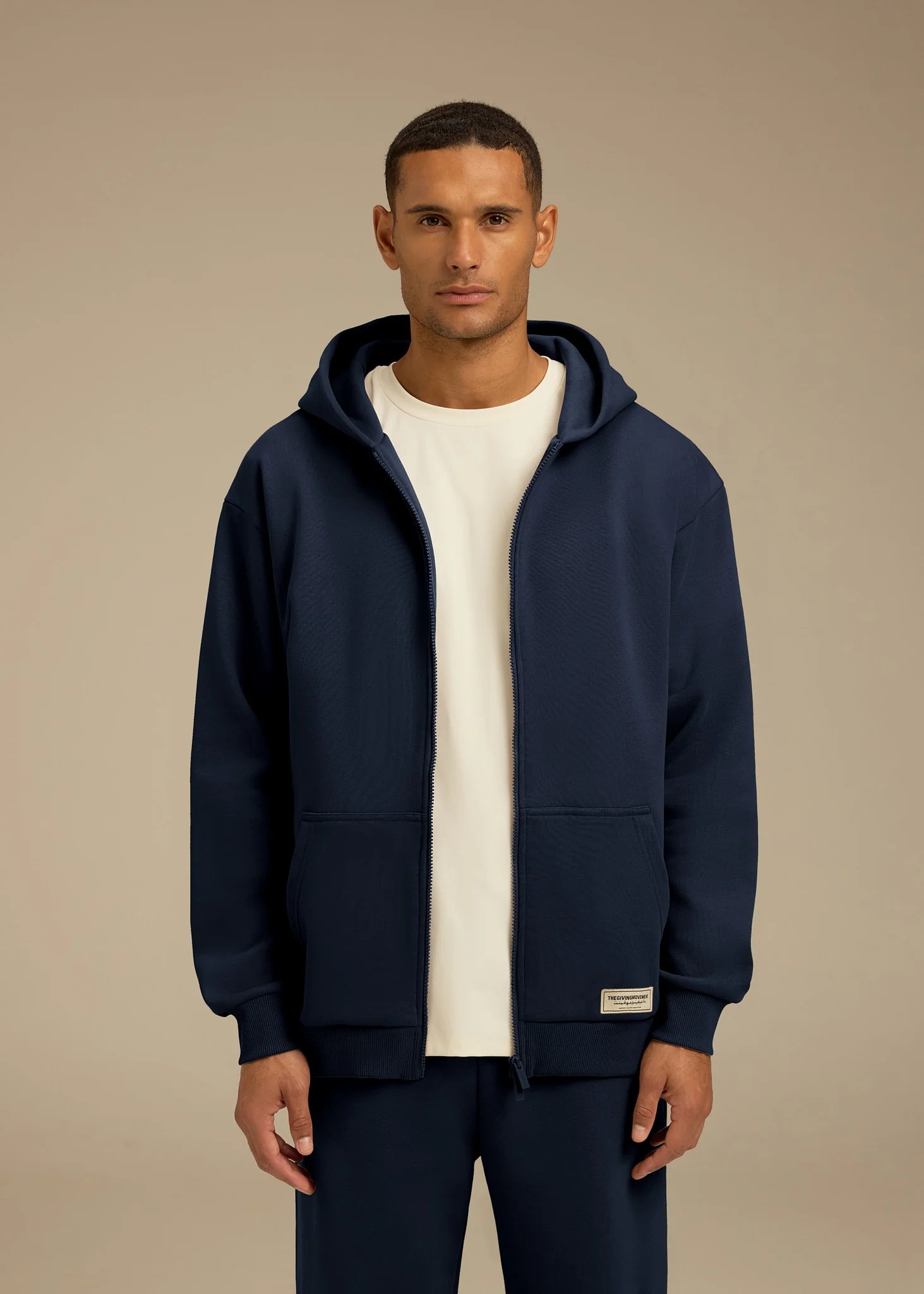 Oversized Zip Hoodie
