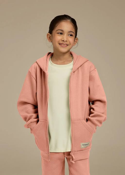 Kids Oversized Zip Hoodie