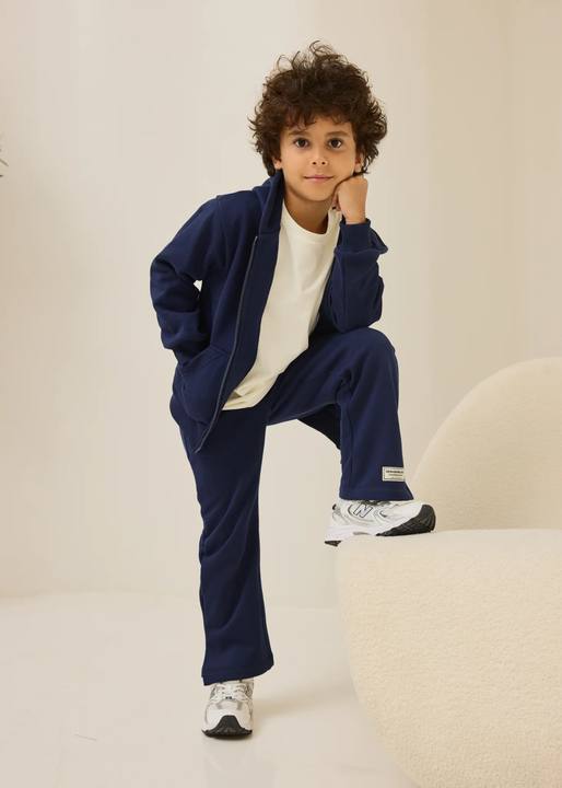 Kids Oversized Zip Hoodie