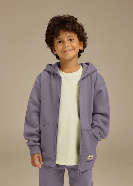 Kids Oversized Zip Hoodie