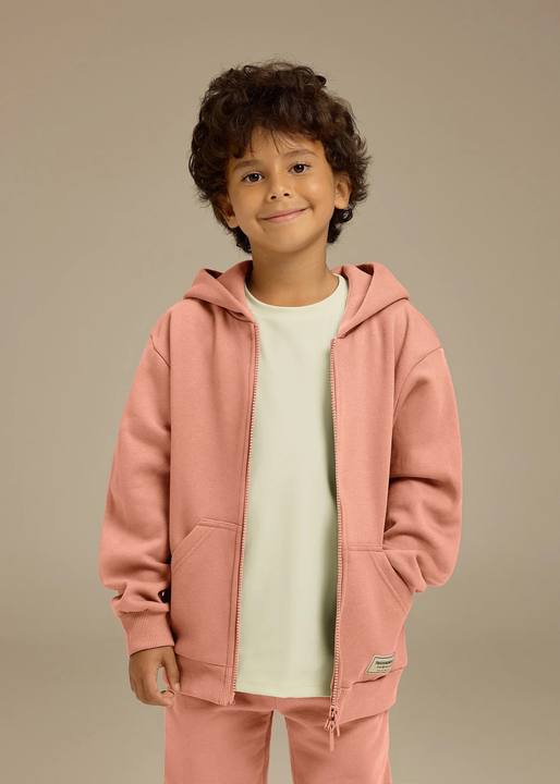 Kids Oversized Zip Hoodie