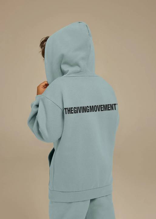 Kids Oversized Zip Hoodie