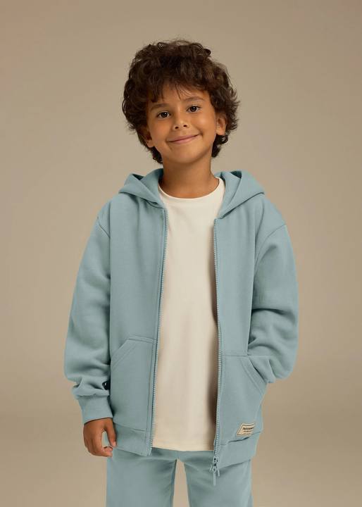 Kids Oversized Zip Hoodie